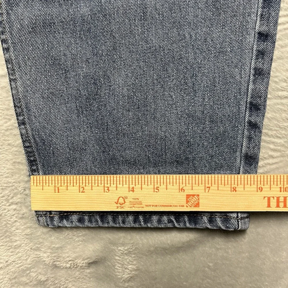 Levis 550 Jeans Mens 42x29* Blue Denim Relaxed Fit Straight Leg High Rise Cotton